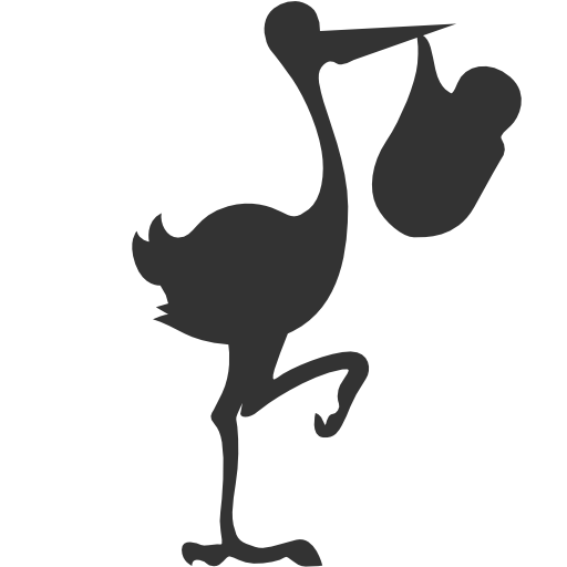 Stork Transparent PNG Image