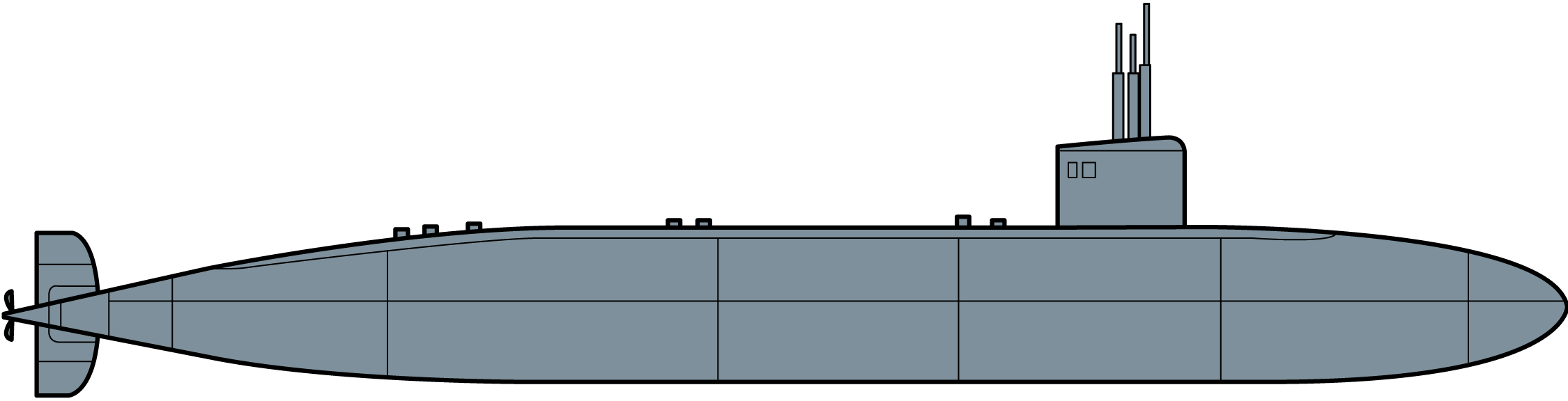 Submarine Transparent PNG Image