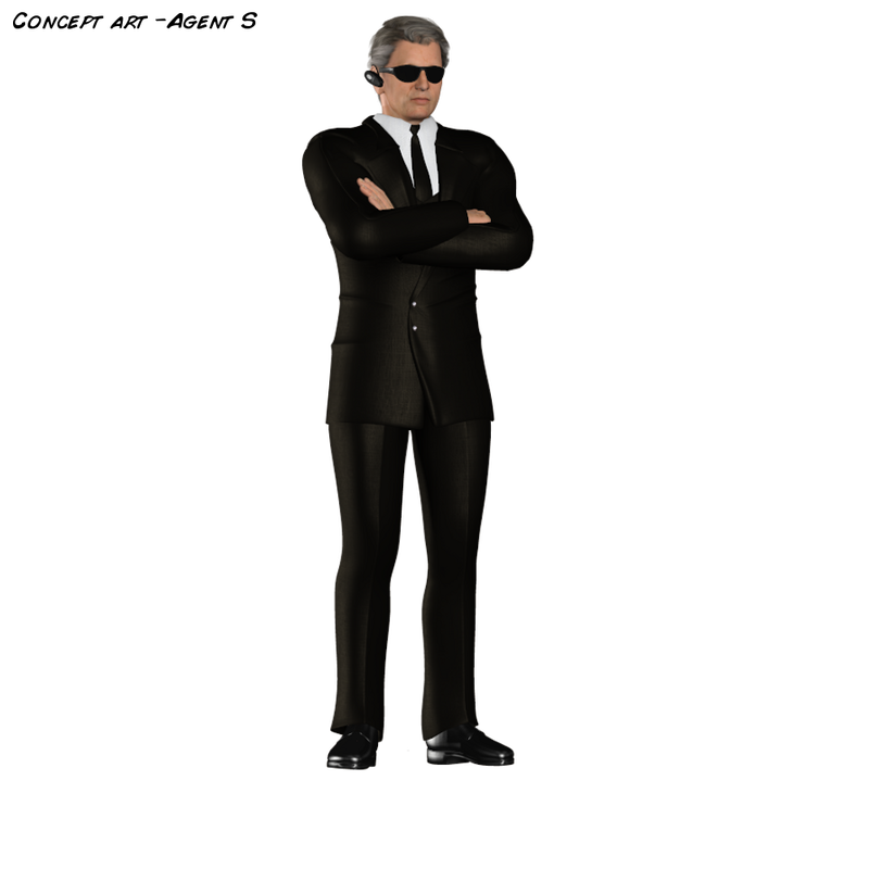 Government Agency Wear Suit Security Formal PNG Image