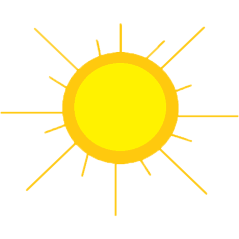 Sun Transparent Background PNG Image
