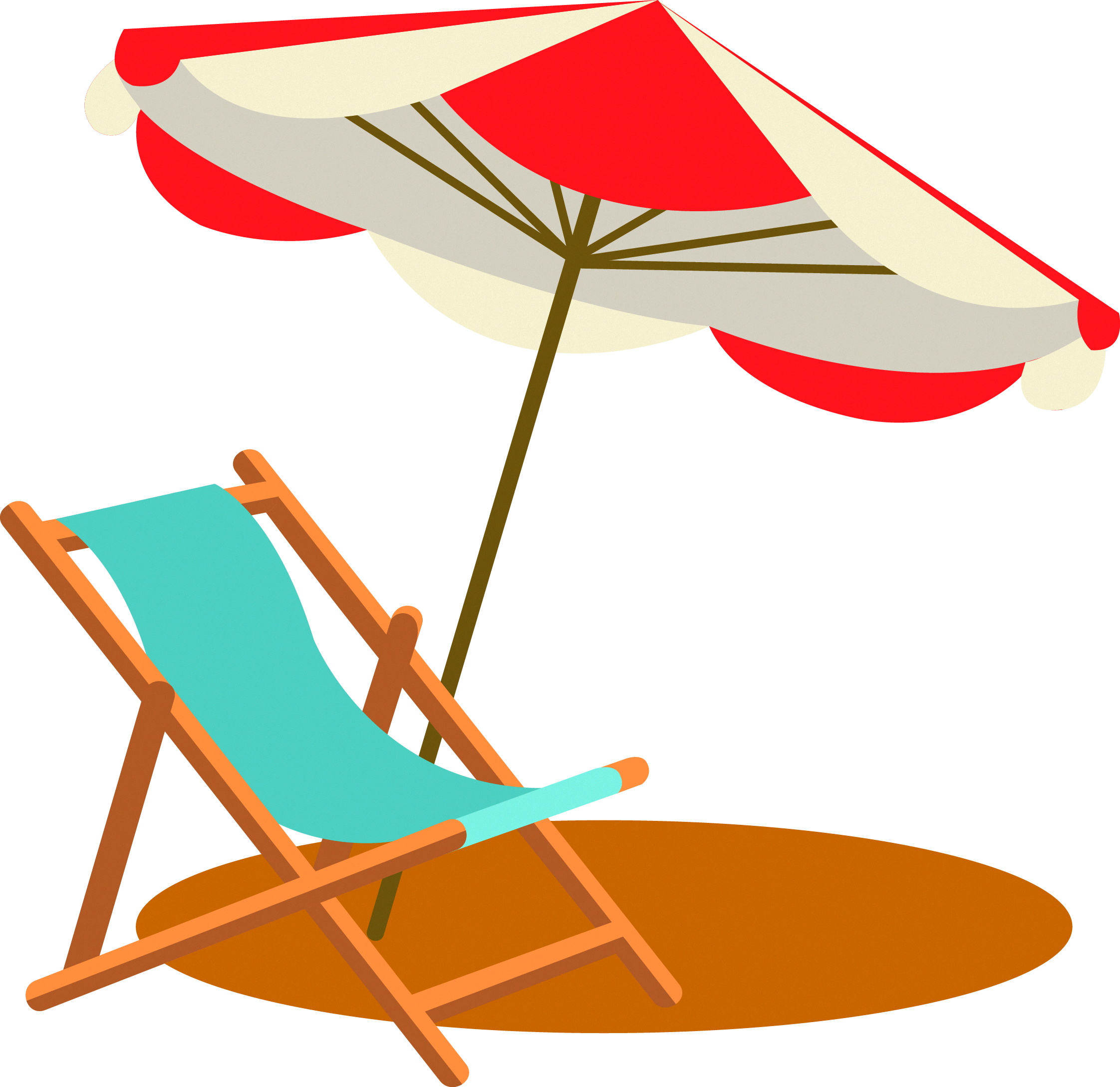 Sun lounger Transparent PNG Image