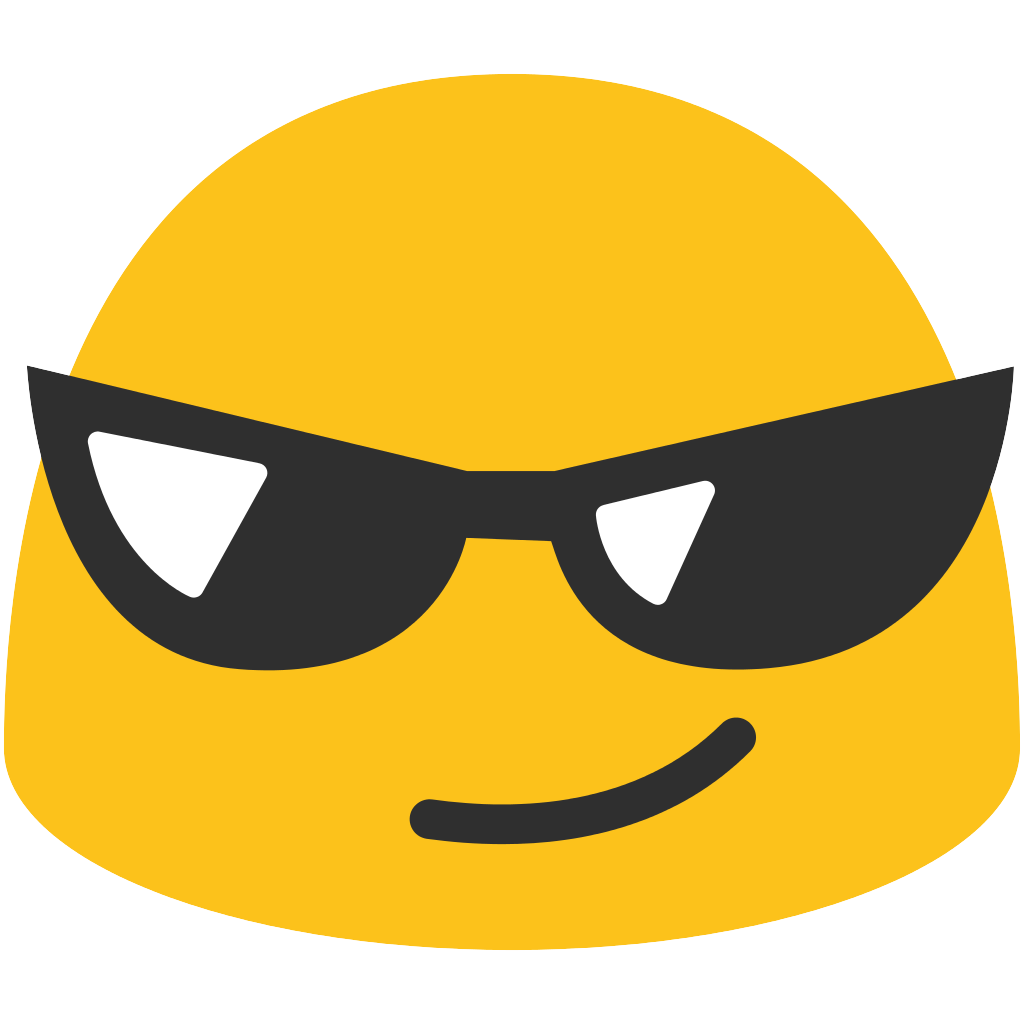 Sunglasses Emoji Image Transparent HQ PNG Download FreePNGImg