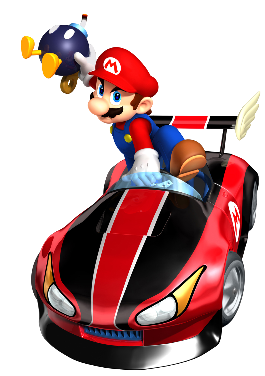 Super Mario Kart Photo PNG Image