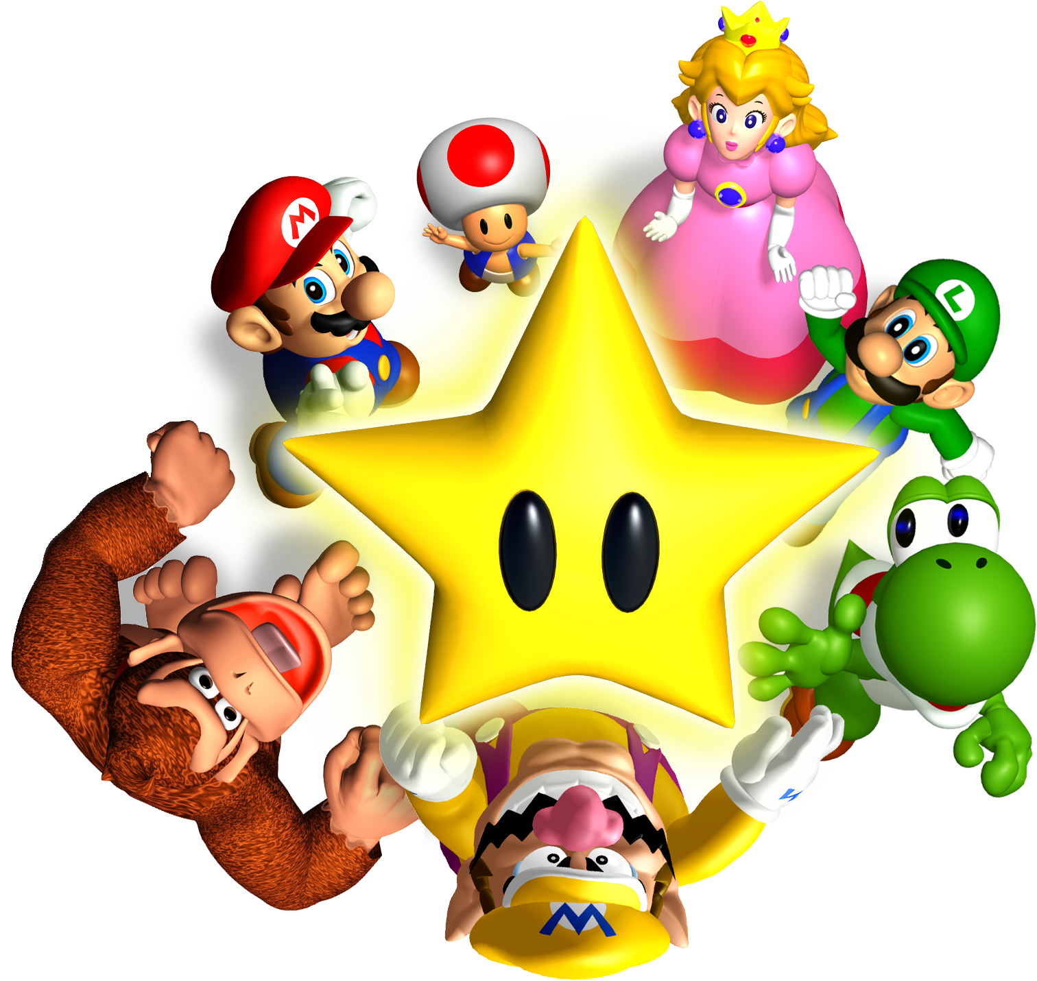 Mario Party Transparent Background PNG Image