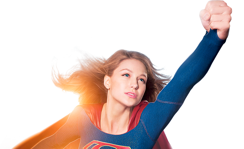 Supergirl Transparent PNG Image