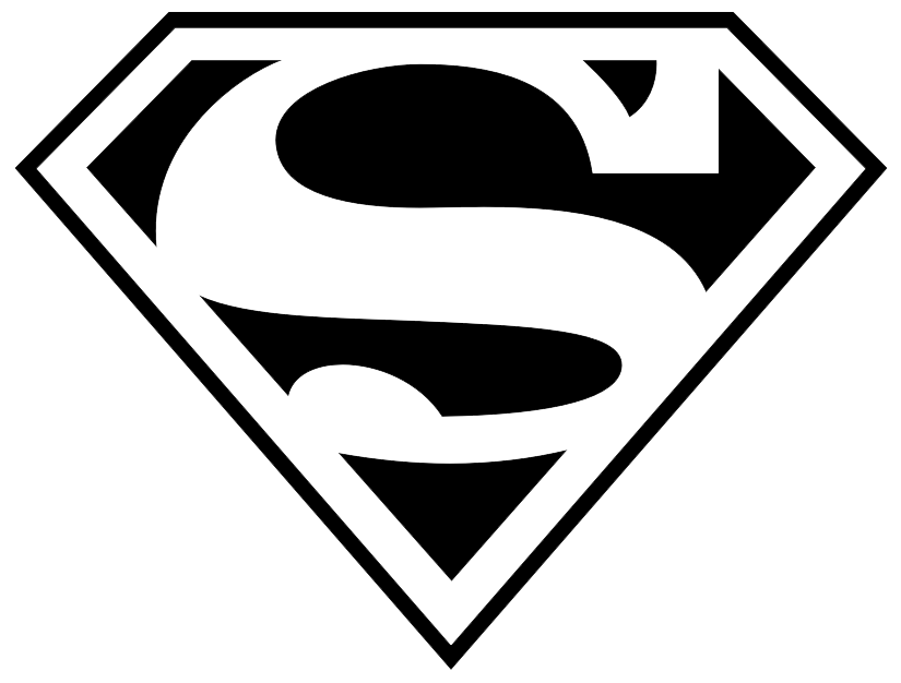 Superman Logo Clipart PNG Image