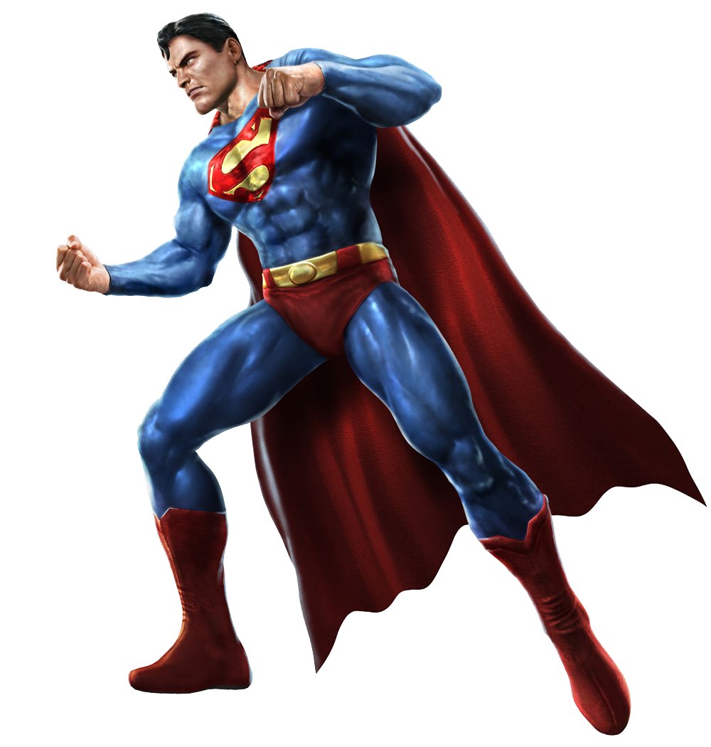 Superman Transparent Background PNG Image