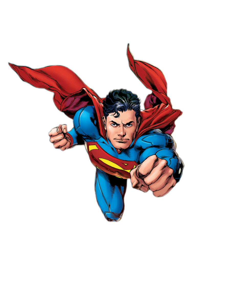 Superman Anime Png PNG Image