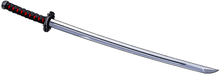 Katana Transparent Background PNG Image