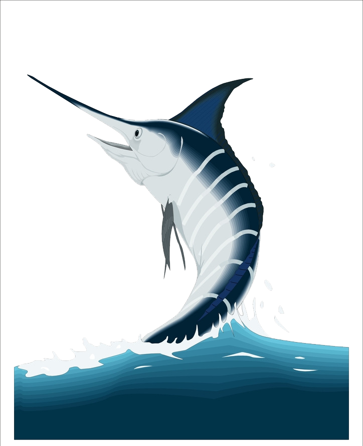 Swordfish fish Transparent PNG Image