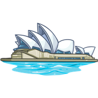 Sydney Opera House Image Transparent HQ PNG Download | FreePNGImg