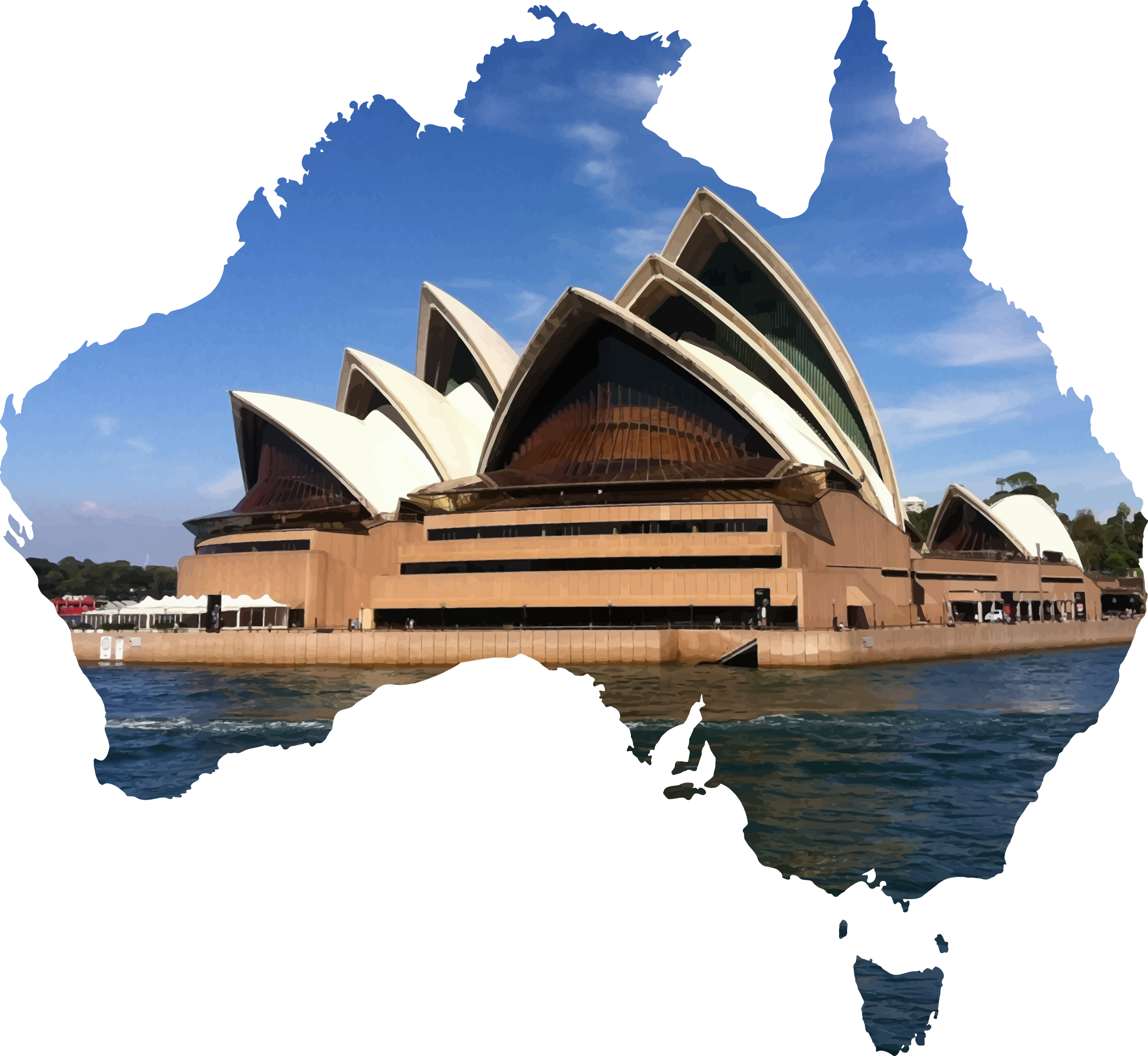 Sydney Opera House Transparent PNG Image