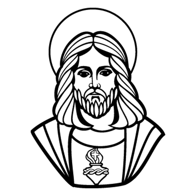 Hand Drawn Vector Illustration Or Drawing Of Jesus Christ Face Royalty Free  SVG, Cliparts, Vectors, and Stock Illustration. Image 81227357.
