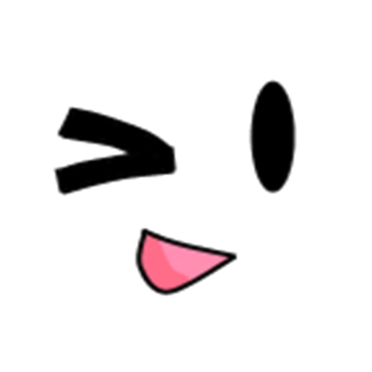 Roblox Video game Face Smiley, Face, game, angle, face png