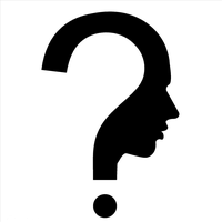 Silhouette Icons Wallpaper Question Mark Computer Logo PNG Image