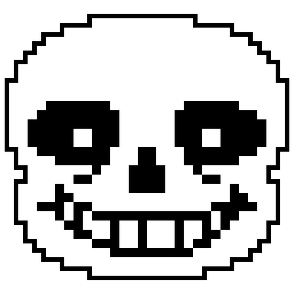 Download Free Text Head Art Pixel Undertale PNG Download Free ICON favicon