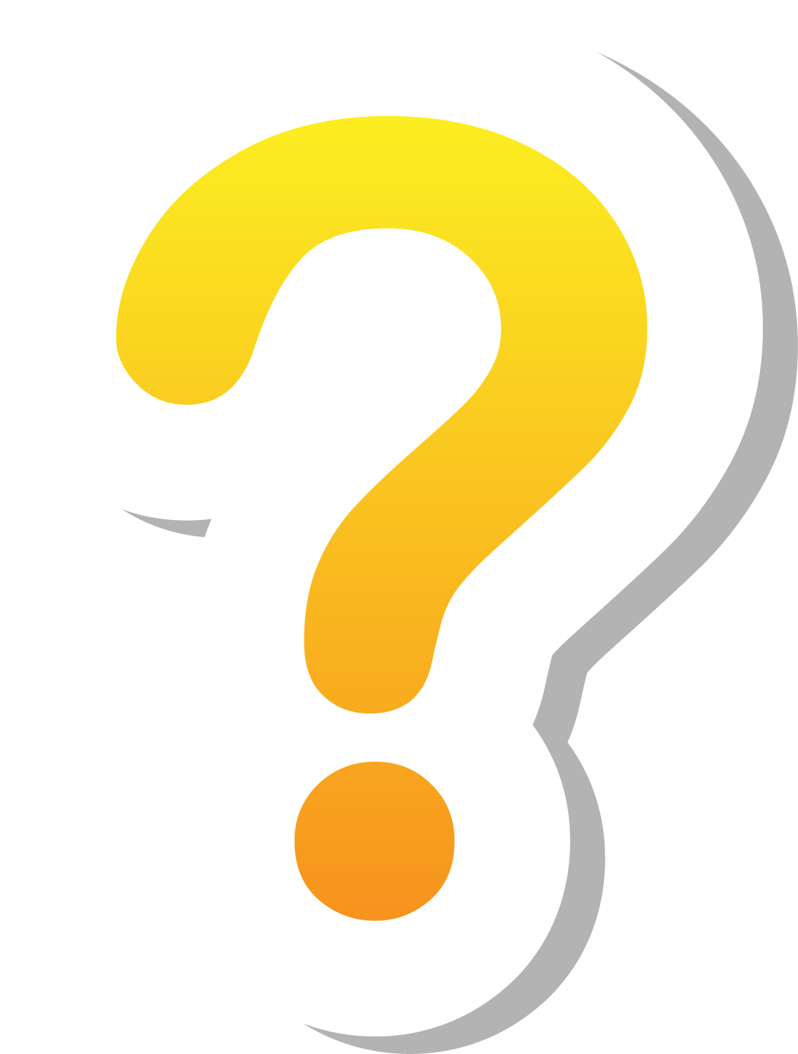 Text Symbol Question Encapsulated Yellow Mark Postscript PNG Image
