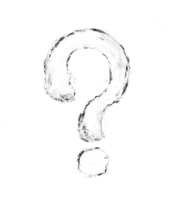 Photography Question Mark Black Monochrome White PNG Image