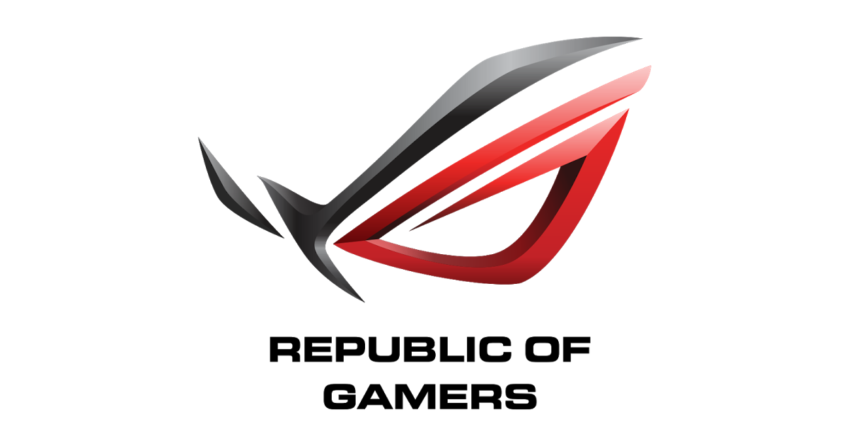 Gamers Of Laptop Republic Text Asus Red PNG Image