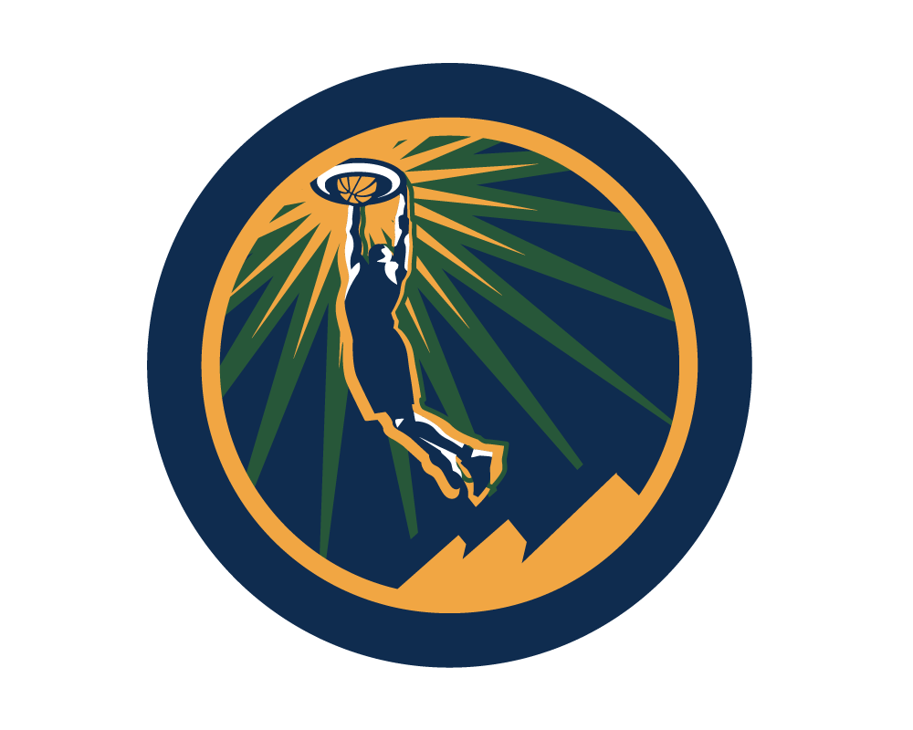 Playoffs Jazz Utah Yellow 2018 Logo Nba PNG Image