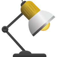 Table lamp PNG