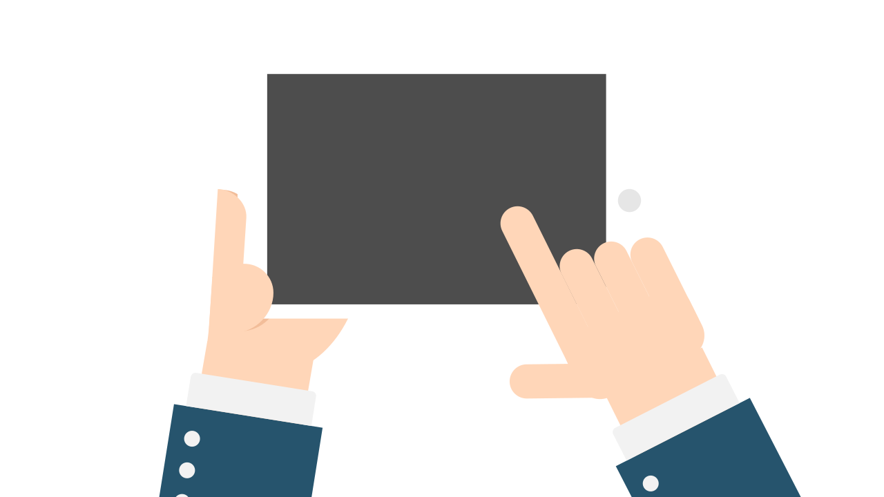Finger Tablet Hand PNG Free Photo PNG Image
