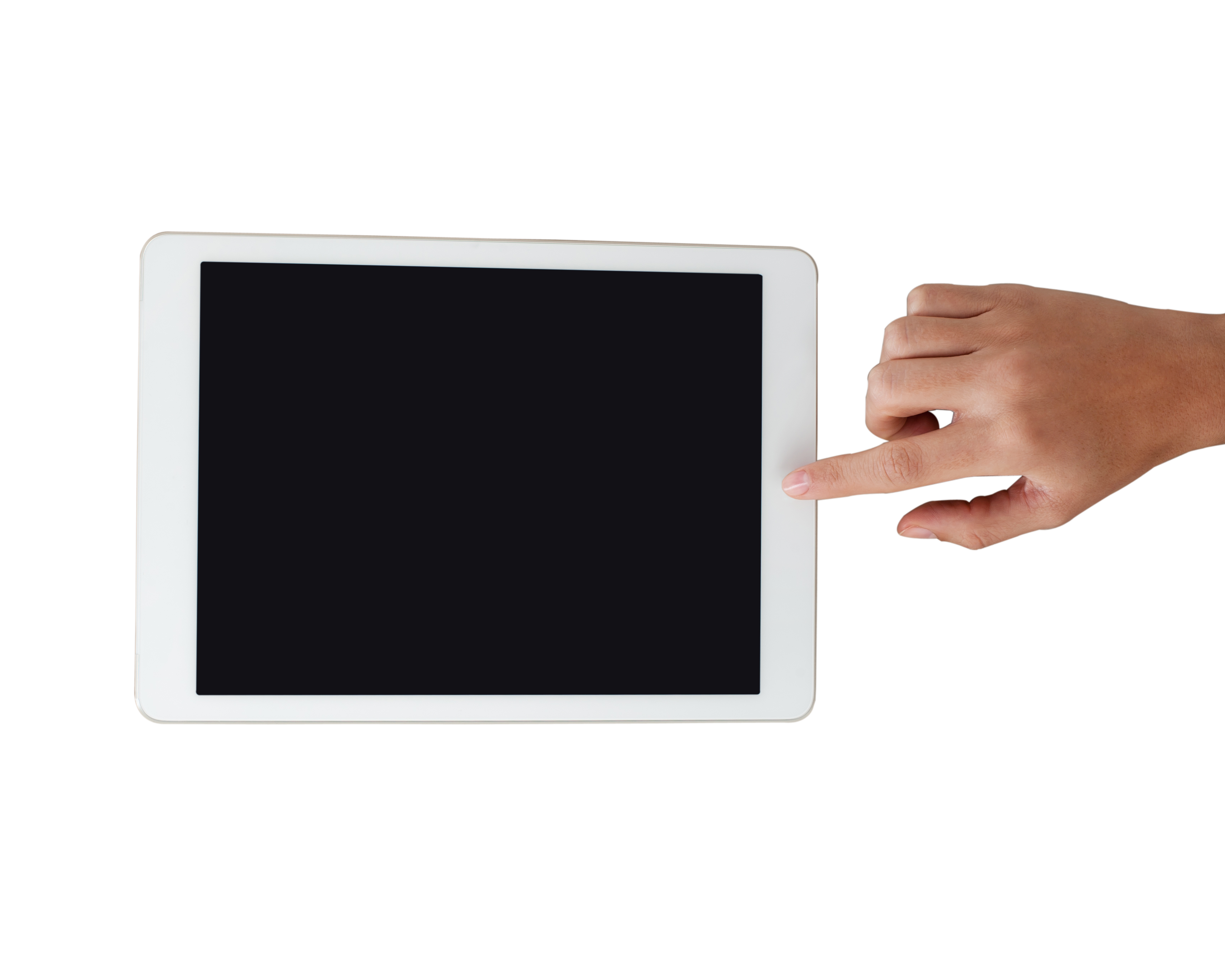 Real Screen Finger Tablet Download HQ PNG Image