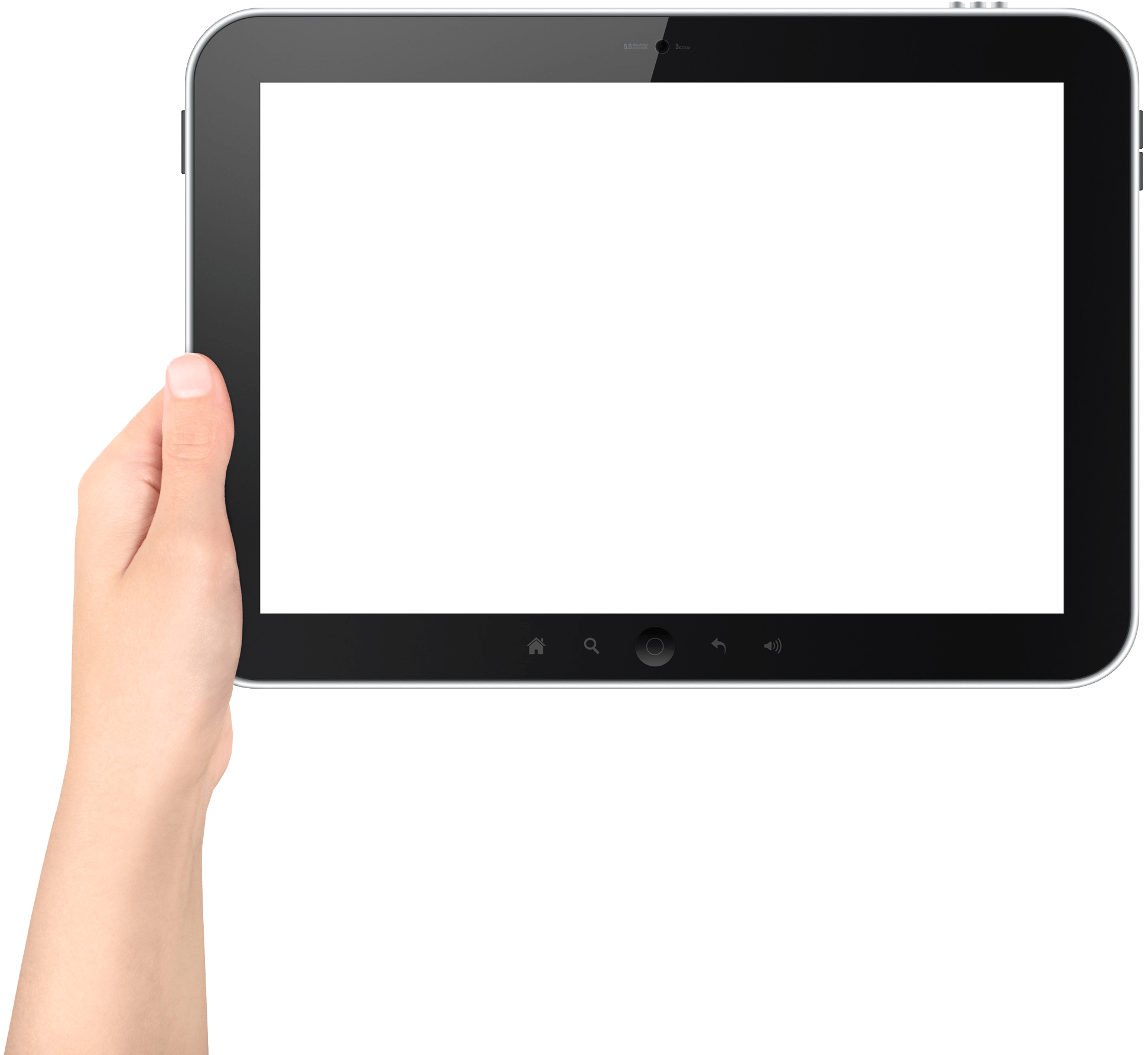 Tablet Holding Female Hand Free Download Image PNG Image