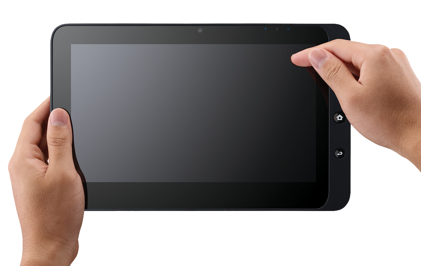 Tablet Holding Hand Download HD PNG Image