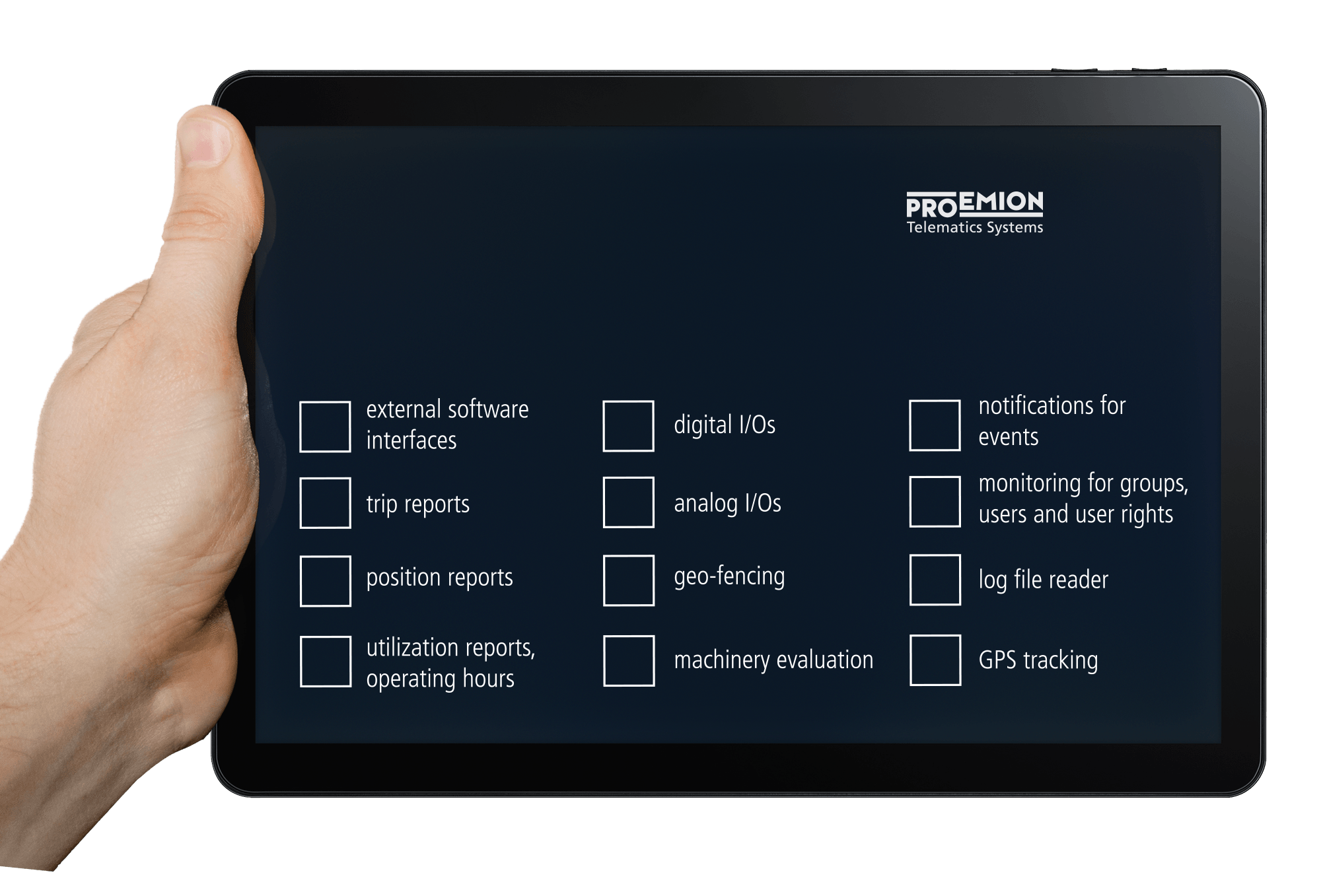 Tablet In Hand Png Image PNG Image