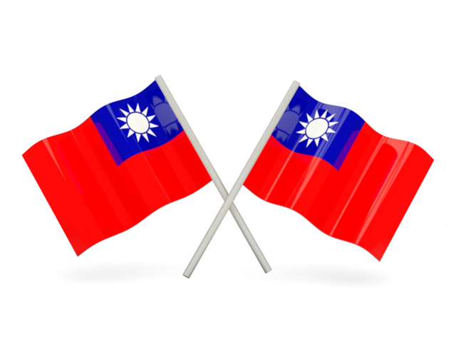 Taiwan Flag Pixel Art