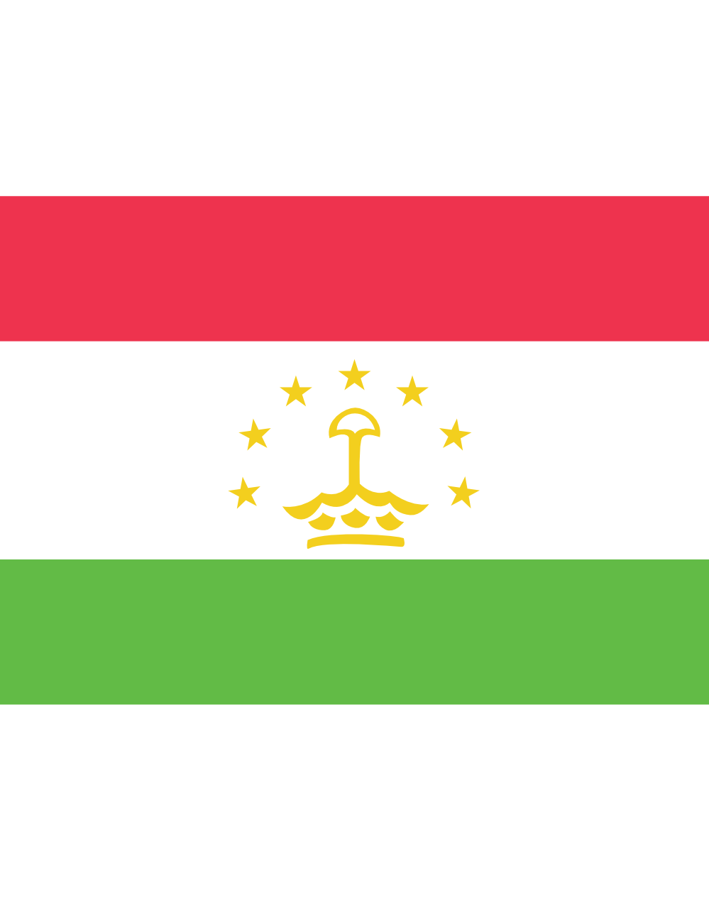 Tajikistan Flag Png Picture Transparent PNG Image