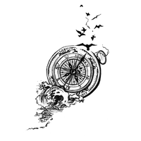 630+ Free Compass Tattoo Png HD Tattoo Photos