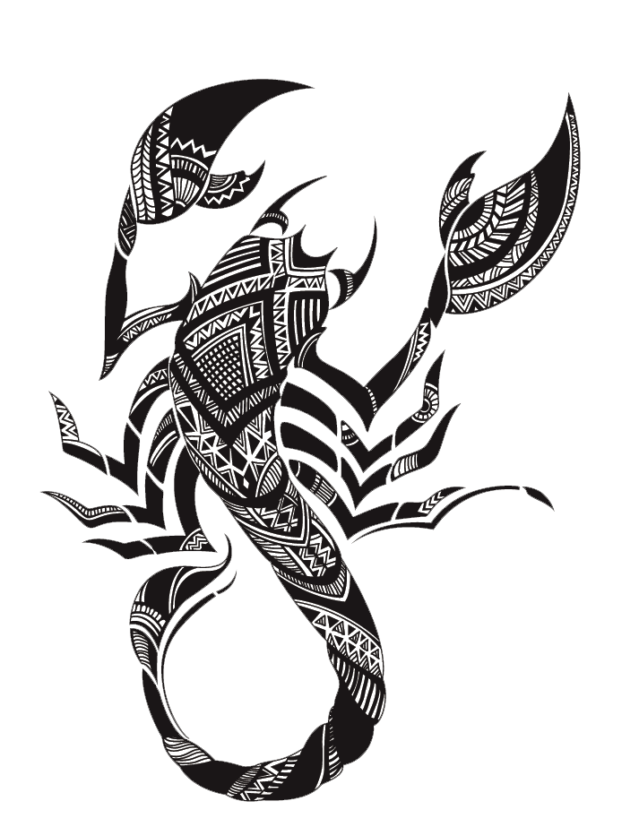 Tattoo Scorpion Totem Free Frame PNG Image