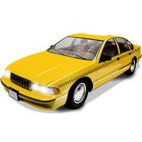 Taxi Transparent PNG Image