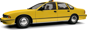 Taxi Cab Transparent PNG Image