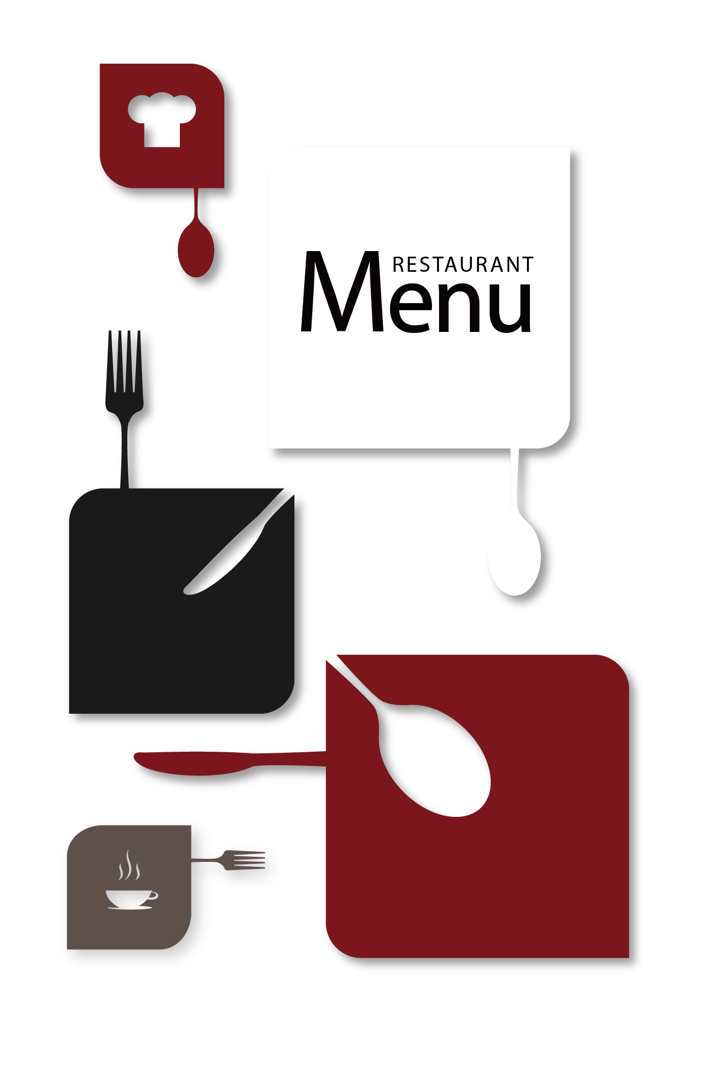 Menu Icon Restaurant Free Clipart HD PNG Image