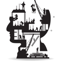 Building Art Worker Engineering Construction Architectural Silhouette