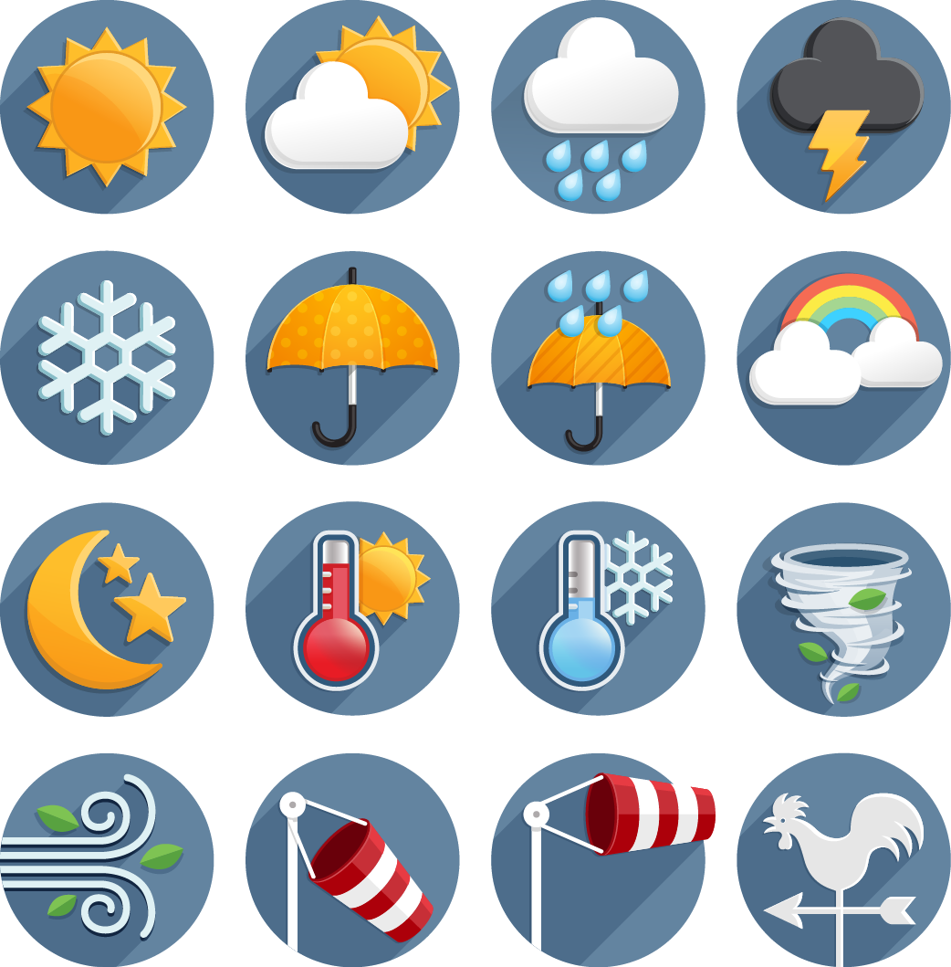 天气icon|UI|图标|Znothing - 原创作品 - 站酷 (ZCOOL)