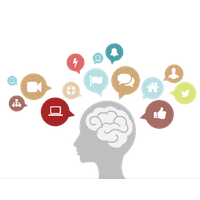 Square Area Icons Creativity Thought Computer