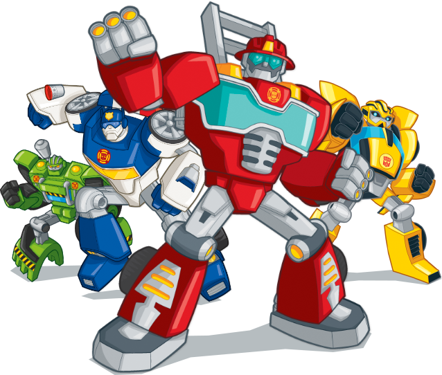 Prime Optimus Toy Transformers Rescue Adventures Hero PNG Image