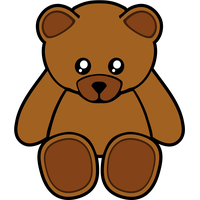 bear PNG transparent image download, size: 500x376px