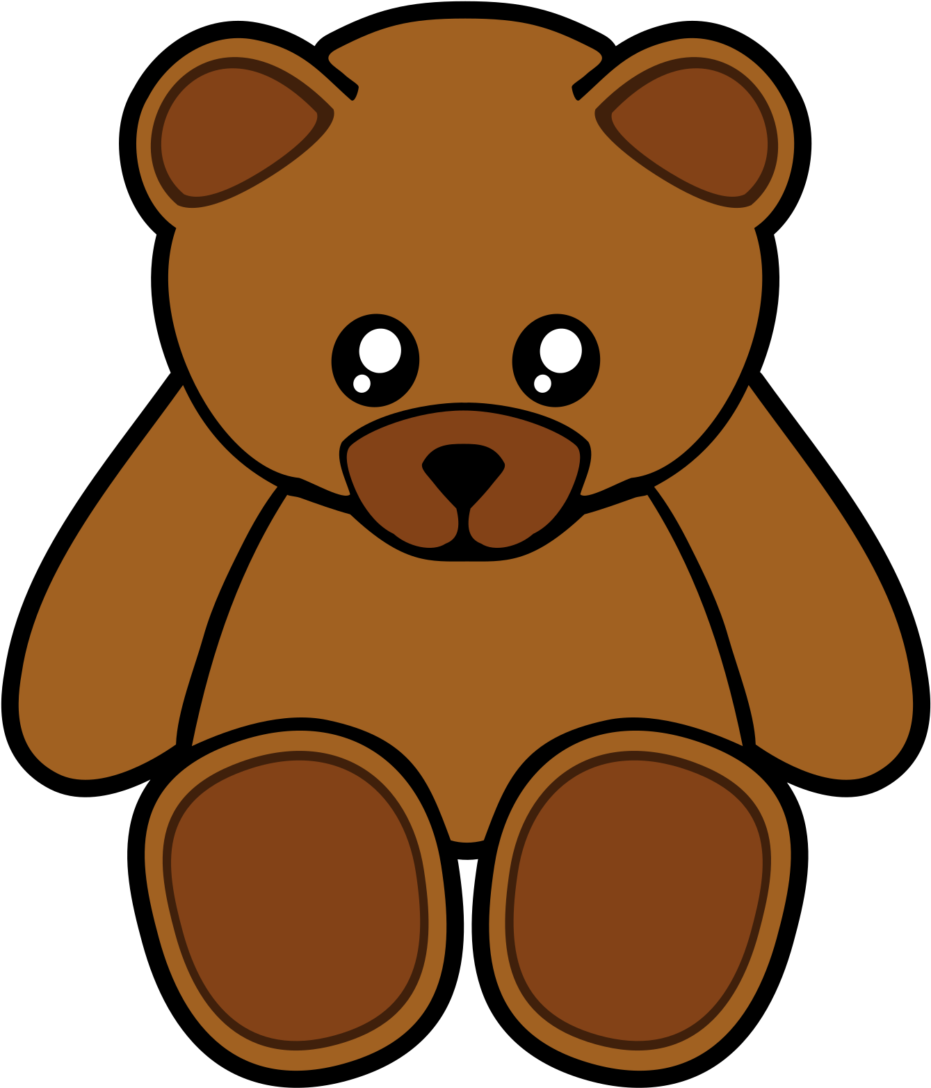 Vector Bear Teddy PNG Image High Quality PNG Image