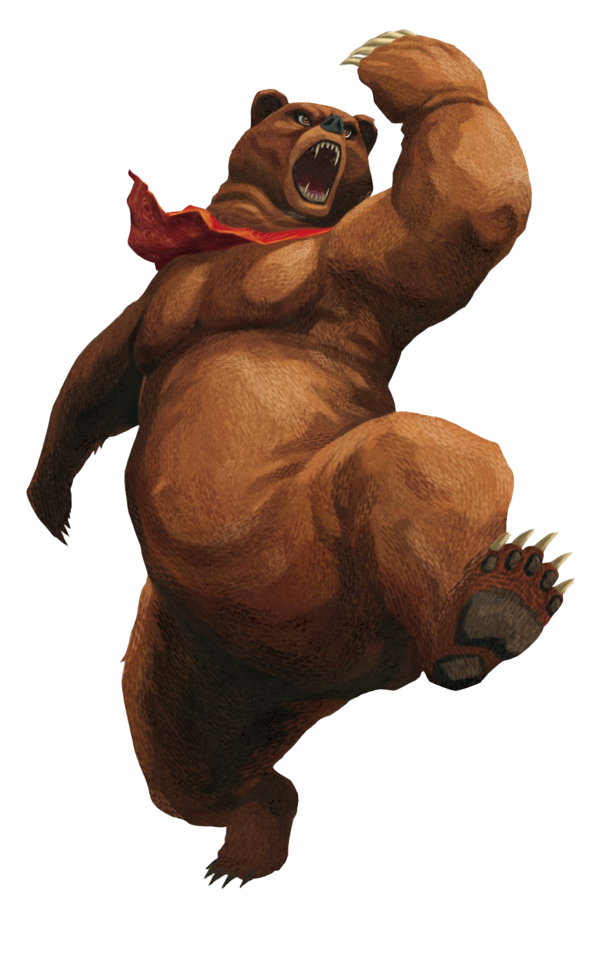 Tekken Kuma Bear Free Download Image PNG Image