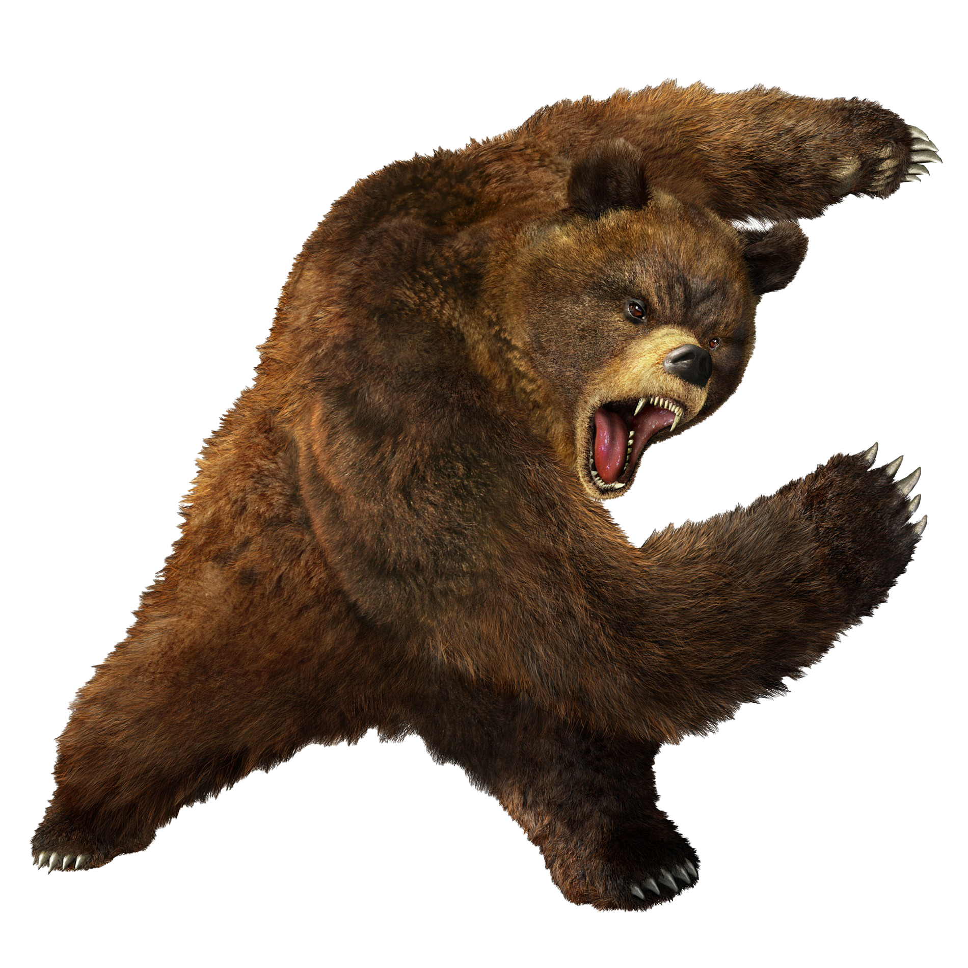 Tekken Kuma Bear Free Transparent Image HQ PNG Image