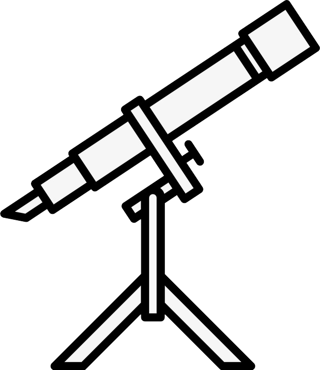 Telescope Transparent PNG Image