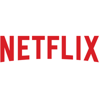 Netflix Media Streaming 4K Text Resolution Red PNG Image