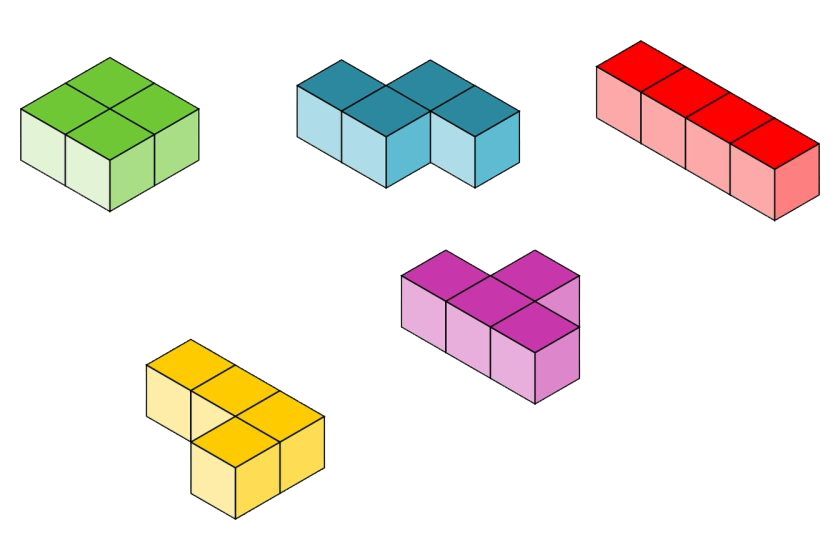 Tetris Block Clipart PNG Images, Block Game Tetris 3d Border