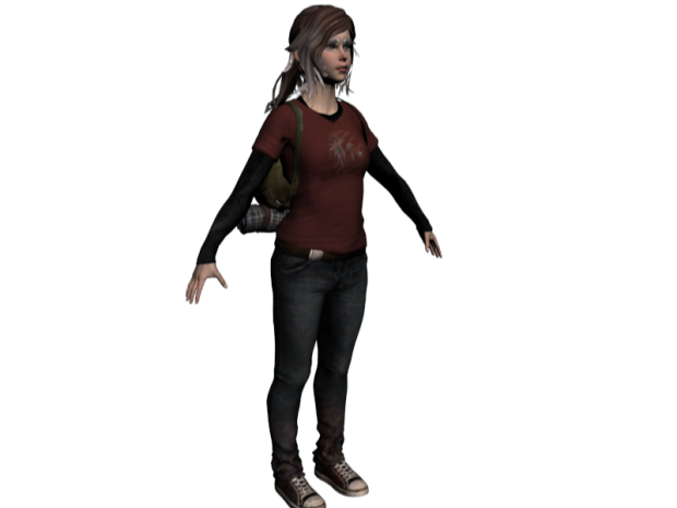 Ellie The Last Of Us PNG Image