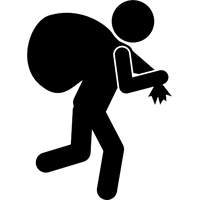 Thief robber PNG
